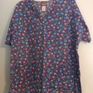 Woman’s scrub uniform top